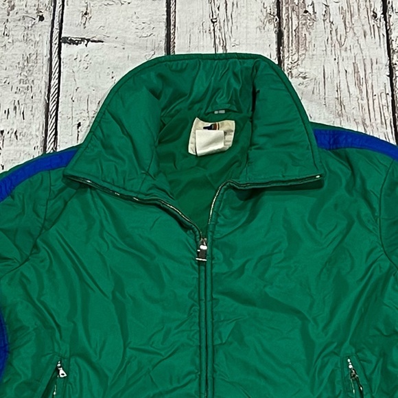 Vintage 1980s Number #1 Ski Skiing Snowboarding Women's Zip Up Jacket - Picture 3 of 10
